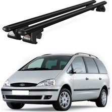 Today Auto Venüs Ford Galaxy (2001-2005) Uyumlu Siyah Ara Atkı Port Bagaj Tavan Barı