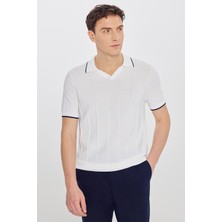 Altınyıldız Classics Standart Fit Normal Kesim Polo Yaka Triko Tişört