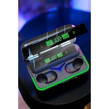 Powerbank Özellikli Kablosuz Bluetooth Kulaklık Rgb Işıklı Midastech