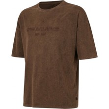 New Balance  Lifestyle  Erkek T-Shirt - Kahverengi