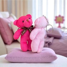 C&On Design “pembe Peluş Ayıcık Anahtarlık 🧸💖 Çantana Tatlılık Kat!” 2 Adet