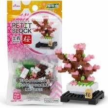 Shaco Design Petit Block Sakura Ağacı Mini Boyutlu Gerçekçi Montaj