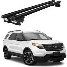 Today Auto Venüs Ford Explorer (2011-2019) Uyumlu Siyah Ara Atkı Port Bagaj Tavan Barı