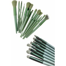 Profesyonel Makyaj Fırça Seti 13 Parça Yumuşak Kıllı Fırça Seti Far Fırçası Midastech