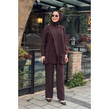 Moodbasic Pantolonlu Takım MA24.43 Çikolata