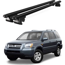 Today Auto Venüs Honda Pilot (2003-2008) Uyumlu Siyah Ara Atkı Port Bagaj Tavan Barı