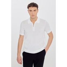 Altınyıldız Classics Standart Fit Normal Kesim Polo Yaka Triko Tişört