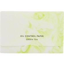 Shaco Design Yağ Kontrol Kağıdı Oil Control Paper Green Tea
