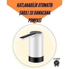 Taşınabilir Şarjlı Damacana Su Pompası Hijyenik Tasarım Midastech
