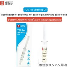 Kızılelma Teknik Ycs 7ss Kurşunsuz Lehim Macunu Halojen  Içermeyen Telefon Devre Kartı Tamir Lehim Flux