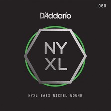 D'addario NYXLB060 Bass Tek Tel Nyxl Serisi Nikel Sarim 0.060