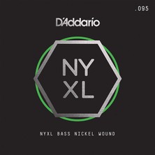 D'addario NYXLB095 Bass Tek Tel Nyxl Serisi Nikel Sarim 0.095