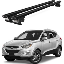 Today Auto Venüs Hyundai Tucson (2010-2015) Uyumlu Siyah Ara Atkı Port Bagaj Tavan Barı