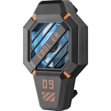 Telefon Soğutucu Fan Bataryalı LED - Siyah HDX4392 Midastech