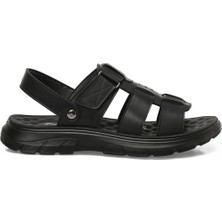 Polaris 410018.M6FX Siyah Erkek Sandalet