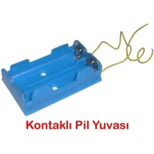 Pil Yuvası - Okul Deney Pil Yatağı Midastech