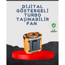 Yüksek Kapasiteli Turbo Taşınabilir Fan Midastech
