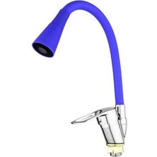 MidasTech Oynar Başlıklı Çelik Spiral Üzeri Silikon Kaplama Musluk Başlığı Kobra Fonksiyonlu Musluk -