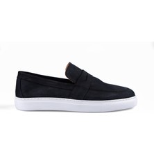 CARVAO Nile Casual Hakiki Deri Loafer Lacivert Erkek Ayakkabı
