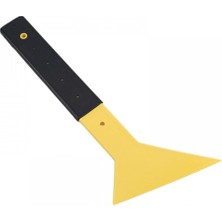 Calperia Uzun Saplı Balta Ragle Arka Cam Filmi Çekme Aparatı Sarı Siyah 35X13CM