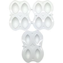 Plastik 4lü Içli Köfte Yapma Kalıp Aparatı (4887) Midastech