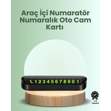 Kompakt Fosforlu Park Numaratörü – Gündüz Şıklığı, Gece Görünürlüğü Midastech