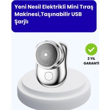 MidasTech Cep Tipi Elektrikli Tıraş Makinesi – Güçlü, Sessiz, Su Geçirmez ve Ultra Taşınabilir Midas