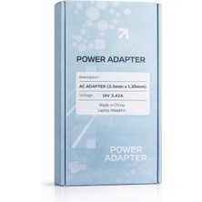 OEM Casper Notebook Uyumlu Power Adaptör 3.5MM/1.35MM