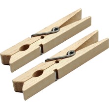 Ahşap Mandal 24 Parça (4887) Midastech