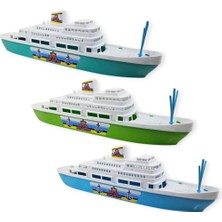 TeknoKapsül - Transatlantik Yolcu Gemisi 45 cm - 3 Ast