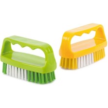 2 Adet Tırnak ve Yaka Fırçası Midastech