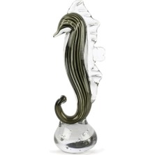 Mikasa Moor Yeşil Siyah Cam Dek Denizatı 33X11CM