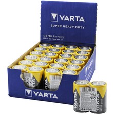 Varta  Büyük  Pil  D   24PCS (4887) Midastech
