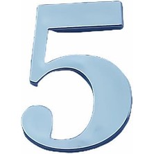 TeknoKapsül Villa Boy 5 Rakamı 8,5 cm Yapışkanlı