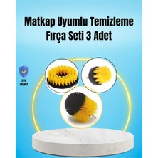 Yağ, Kir ve Pas Temizliği Için Güçlü Naylon Kıllı Temizlik Fırçası Midastech