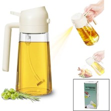 MidasTech Yağdanlık  2ın1 - Spreyli - Akıtmalı   Kilitli Kapaklı - Sürahi Modeli 450 ml (4887) Midaste