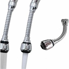 Turbo Flex 2 Aşamalı Plastik Esnek Musluk Başlığı Midastech