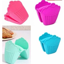 Fırın Eldiveni Silikon Kaymaz Su Geçirmez Yanmaz Silikon Eldiven Midastech