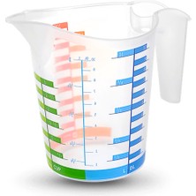 Ölçü Kabı Dereceli Renkli 1000 ml Midastech