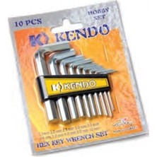 10 Parça  Kısa Düz Alyan Vakumlu Hoby Set (4887) Midastech