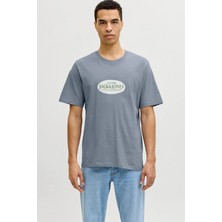 Jack & Jones Jack&jones 12297891 0 Yaka Erkek Tshirt - Indigo