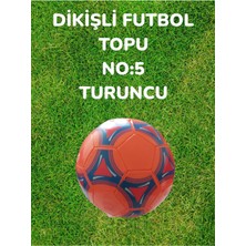 Dikişli Futbol Topu No:5 Turuncu