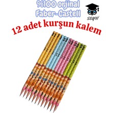 Sevimli Bulutlar Kurşun Kalem 12 Adet Faber-Castell