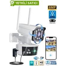 O-Kam 3032 Çift Lens Wifi Ptz Kamera - Adaptör Hediyeli