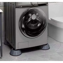 Çamaşır Makinesi Kayma ve Titreşim Engelleyici - Gürültü Emici Aparatlar 4 Lü Set Midastech