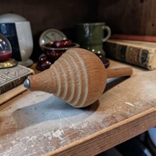 Hureggo Vintage Ahşap Nostaljik Topaç