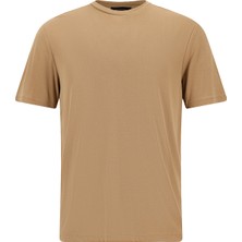Abdullah Kiğılı Bisiklet Yaka Regular Fit Modal Karışımlı T-shirt