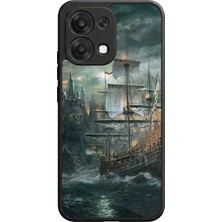 Oppo A6 Pro Uyumlu Korsan Tasarımlı Glossy Premium Kılıf