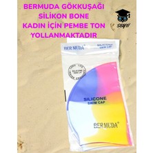 Bermuda Gökkuşağı Silikon Bone Havuz Deniz Bonesi