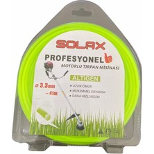 TeknoKapsül Solax Altıgen Tırpan Misinası 3,3 mm 41 Metre